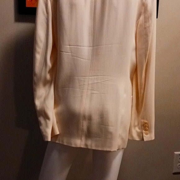 Cream color women blazer, sz 10 - Picture 1 of 5
